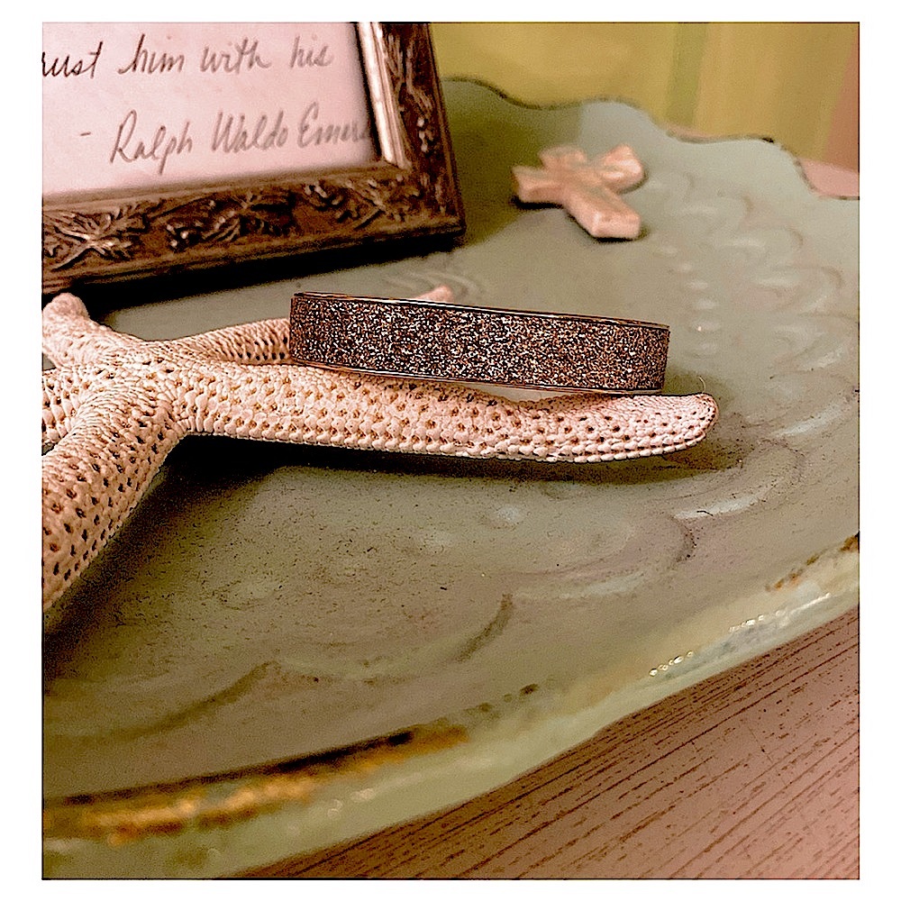Rose Gold Colored Bangle - Picture 4 of 4